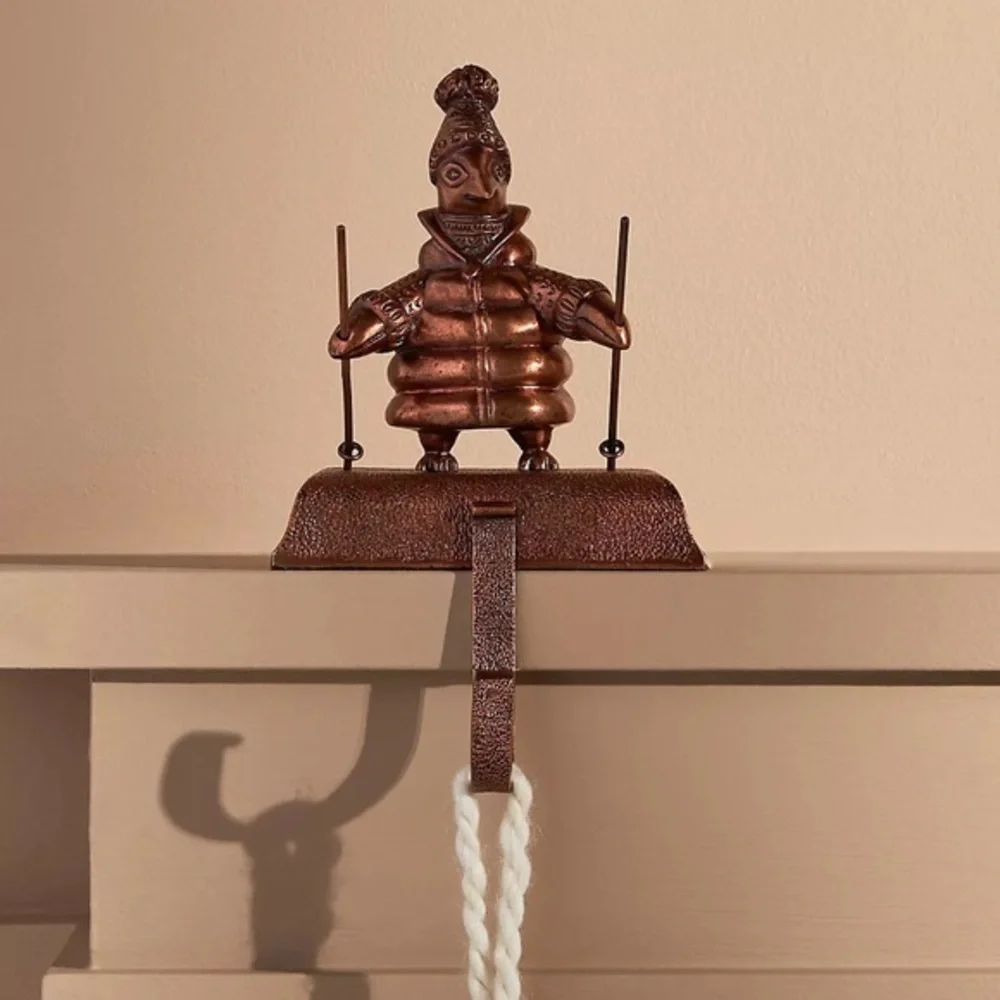 🎄New! Anthropologie-Puff Jacket Penguin Stocking Holder